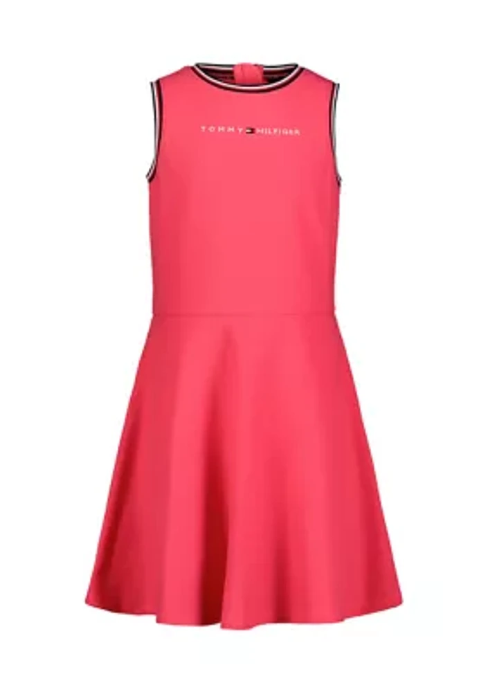 Girls 7-16 Sleeveless Fit and Flare Dress