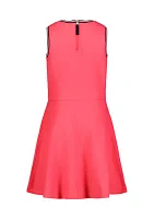 Girls 7-16 Sleeveless Fit and Flare Dress