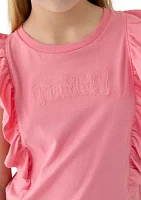 Girls 7-16 Ruffle T-Shirt
