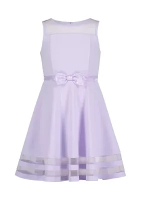 Girls 4-6x Illusion Mesh Dress