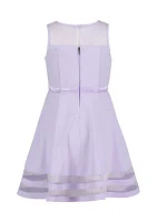 Girls 4-6x Illusion Mesh Dress