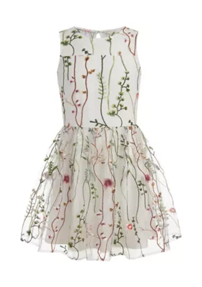 Girls 4-6x Garden Dress