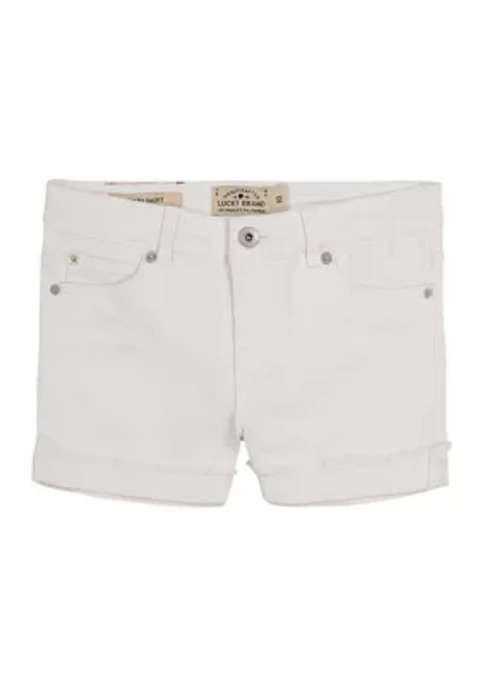 Girls 7-16 Jenna Cuffed Shorts