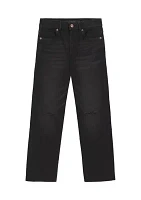 Girls 7-16 High Waist Wide Leg Jeans