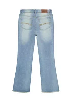 Girls 7-16 Mid Rise Flare Jeans