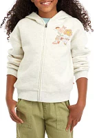 Girls 7-16 Grow Happy Full Zip Hoodie