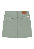 Girls 7-16 Twill Cargo Skirt