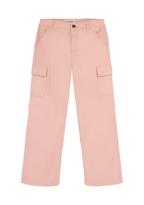 Girls 7-16 Cargo Wide Leg Pants