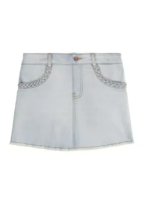 Girls 7-16 Denim Skort