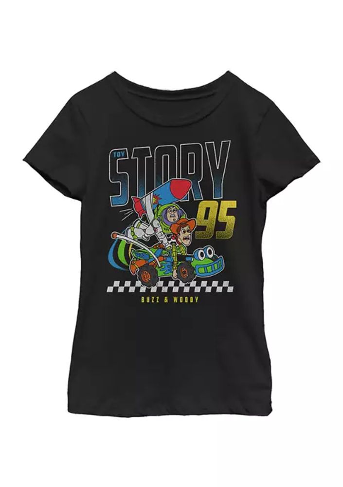 Oversized Car Graphic T-shirt