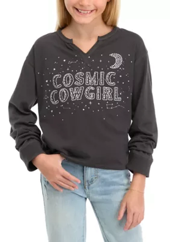 Girls 7-16 Cosmic Cowgirl Graphic T-Shirt