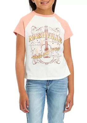 Girls 7-16 Nashville Baby Graphic T-Shirt