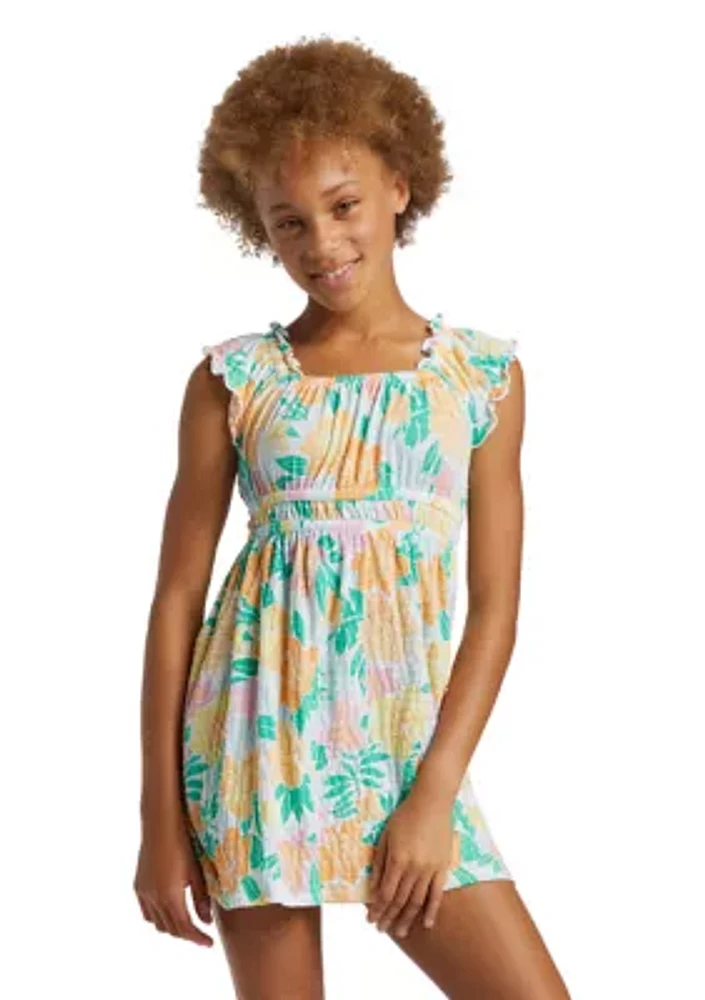 Girls 7-16 Tropical Love Dress