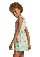 Girls 7-16 Tropical Love Dress