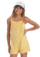 Girls 7-16 Wave Watch Romper