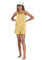 Girls 7-16 Wave Watch Romper