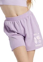 Girls 7-16 Long Terry Shorts