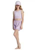 Girls 7-16 Long Terry Shorts