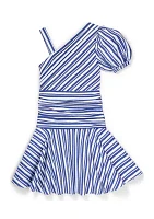 Boys 8-20 One Shoulder Striped Dress