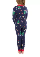 Unisex Big Kids Nutcracker Pajama Set