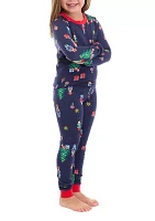 Unisex Big Kids Nutcracker Pajama Set