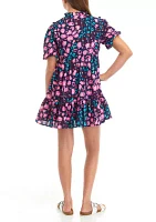 Girls 7-16 Ruffle Dress