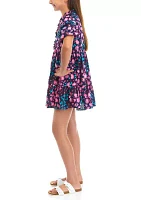 Girls 7-16 Ruffle Dress