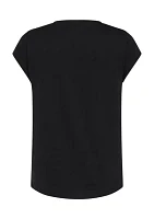 Girls 7-16 Cap Sleeve T-Shirt