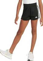 Girls 7-16 3 Stripe Pacer Mesh Shorts