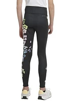 Girls 7-16 AEROREADY® "Floral" Sublimated Legging - Extended