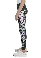 Girls 7-16 AEROREADY® "Floral" Sublimated Legging - Extended