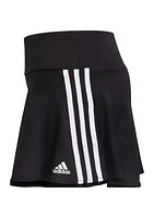 Girls 7-16 3 Stripe Flounce Knit Skort