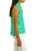 Girls 7-16 Printed Ruffle Tank Top