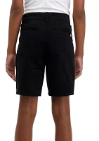 Girls 7-16 Solid Regulation Shorts