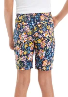 Girls 7-16 Printed Shorts