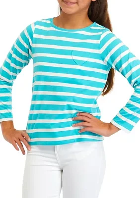 Girls 7-16 Striped T-Shirt