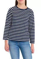 Girls 7-16 Striped T-Shirt