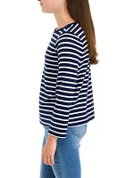 Girls 7-16 Striped T-Shirt