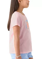 Girls 7-16 Short Sleeve Essential Graphic T-Shirt