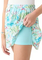 Girls 7-16 Printed Knit Skort