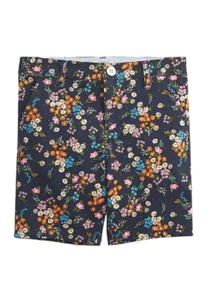 Girls 4-6x Regulation Printed Shorts