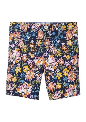 Girls 4-6x Printed Regulation Shorts