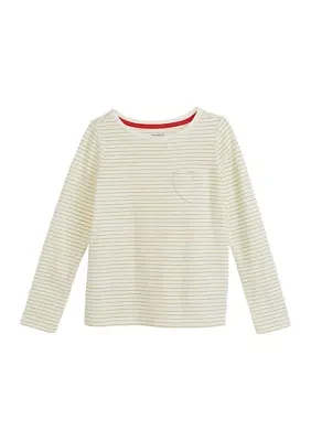 Girls 4-6x Jersey Knit T-Shirt