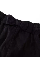 Girls 4-6x Corduroy Bow Skirt