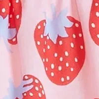 Girls 4-6x Strawberry Print Skirt