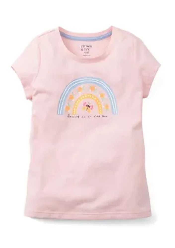 Girls 4-6x Essentials Graphic T-Shirt