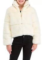 Girls 7-16 Fur Jacket