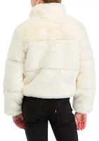 Girls 7-16 Fur Jacket