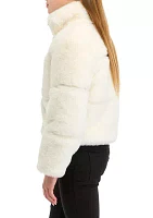 Girls 7-16 Fur Jacket