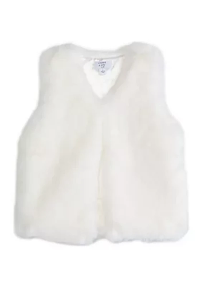 Girls 4-6x Fur Vest